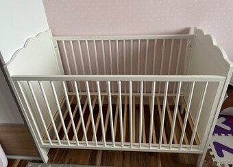 Detska potielk 120x60cm s marcom a kolieckami