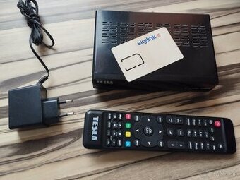 Predám satelitný prímač Tesla TE 3000 so Skylink kartou