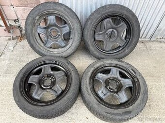 16" Disky 4x100 so zimnymi pneu 195/55 R16
