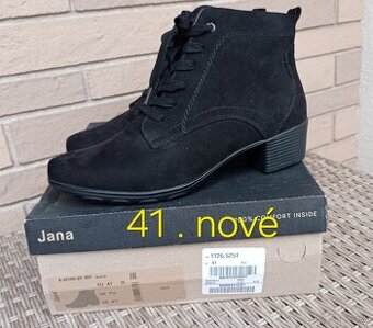 Polovysoké topánky vel.41
