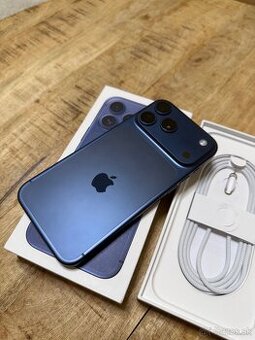 Apple iPhone 17 Pro Max Deep Blue 256GB, Top stav, záruka