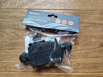 Predám prepojovaciu krabičku SOLIGHT 1xI/ 2xO IP68