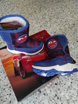 Detské čižmy na suchý zips cars ( Disney)