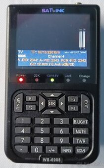 Satlink WS-6908 satelitný vyhľadávač