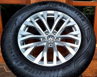 Alu R18 5x112 orig. VW Touareg, Audi Q7 + zimné 255/60 R18