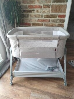 Prenosná postieľka Carrello Gracia siva