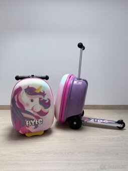 Cestovny kufor s kolobezkou