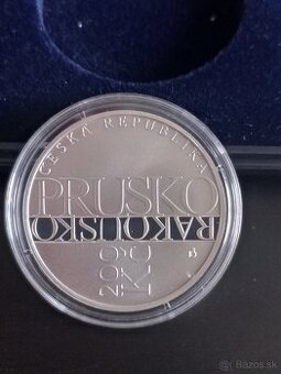 Strieborné mince 200 korún PROOF