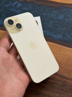 iPhone 15 128gb Yellow originalny top stav