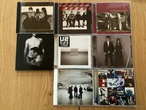 Predám 8 albumov U2 na originálnych CD spolu za 15€
