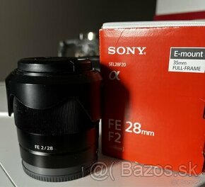 Objektív Sony FE 28mm f2