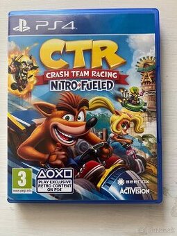 Predám hru na PS4 crash team racing
