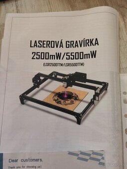 Laserová gravírka - 1