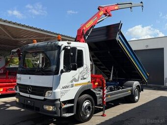 MERCEDES-BENZ ATEGO 1224 SKLÁPAČ TROJSTR. HYDRAULICKÁ RUKA
