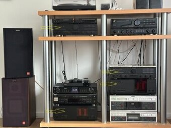Sansui 2101, 2x sansui C-2101 a 2x Sansui B-2101