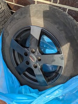 ALU disky DEZENT Black Rozmer 5x112 r16 /6,5Jx16, ET50/.