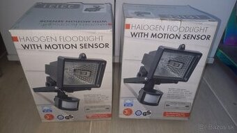 Halogenova lampa so snimacom pohybu