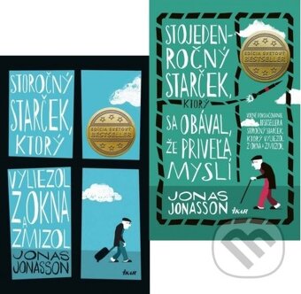 Jonas Jonasson Storočny starcek 2 knihy