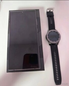 Samsung Galaxy S22 ultra hodinky Samsung Gear S3 frontier