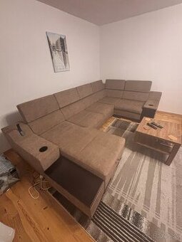 Sedačka v tvare U ALICANTO IV MINI