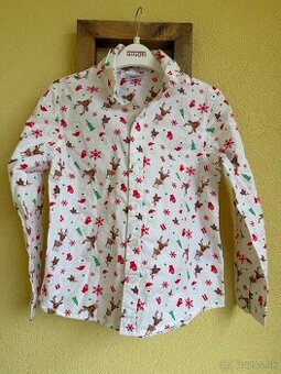 Vianočná košeľa 128/134