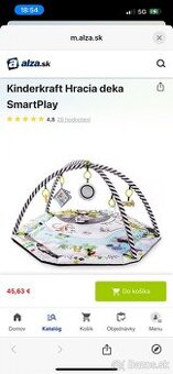 Kinderkraft hrazda/hracia deka