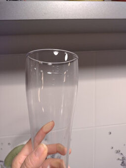 6x NOVY pivný pohár 0,5l, plast SAN