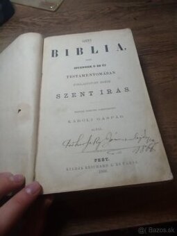 Predám bibliu z Maďarska - 1