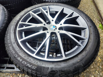 Alu sada =5x112 =orig. BMW= s pneu= 195/55 R17