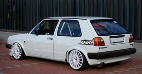 VW golf volkswagen golf mk2 retro nalepky polepy