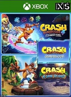 Crash Bandicoot N Sane Trilogy + Crash Bandicoot 4 xbox one