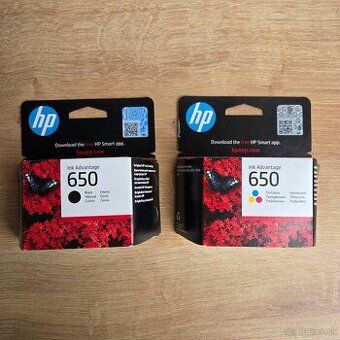 NOVE: Originalna atramentova napln HP650