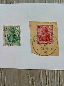 Poštové známky Deutsches Reich - námorná pošta
