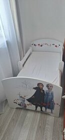 Detská posteľ Frozen, 140x70 s úložným priestorom