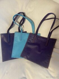 kabelka - taška ľahká kožená - 1