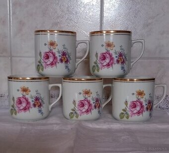 Veľké porcelánové šálky Czechoslovakia - 1
