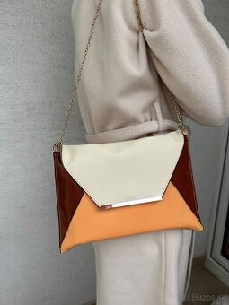 Oranžová listová kabelka