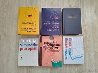 rôzne slovníky a učebnice