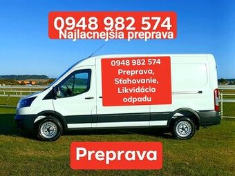 Najlacnejšia likvidácia odpadu odvoz sťahovanie preprava