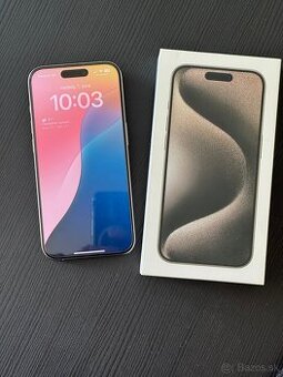iPhone 15 Pro 256GB Natural Titanium