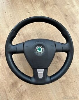 Škoda kožený volant RS