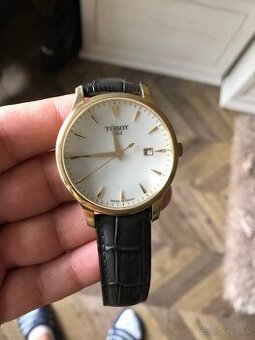 Pánske hodinky TISSOT .Pozlátené PVD – T063.610.A