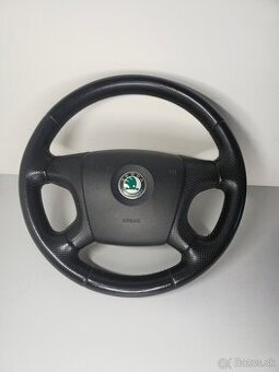 PERFOROVANÝ KOŽENÝ VOLANT OCTAVIA FABIA