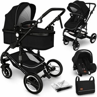 Kombinovaný kočík 3v1 kiduku nový