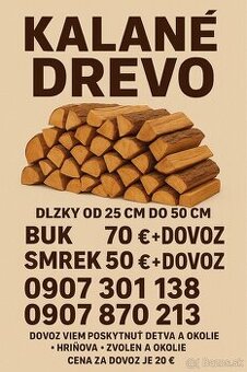 palivové drevo