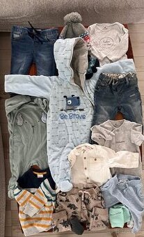 Balik oblečenia pre chlapca 74(6-9mesiacov) -aj Zara a Next