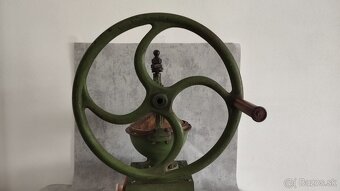 Velmi starý, velký kupecký mlyncek na kávu Leinbrock IDEAL