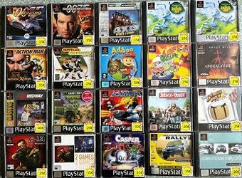 Raritne hry playstation 1 (GTA, CRASH, FIFA, NFS)