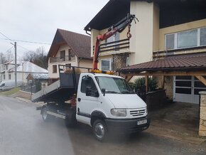 Renault Mascott z hydraulickou rukou