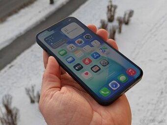 Apple iPhone 14 128GB Black, TOP stav, batéria 100%, kábel